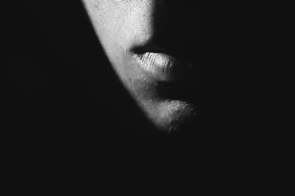 a focus on lips